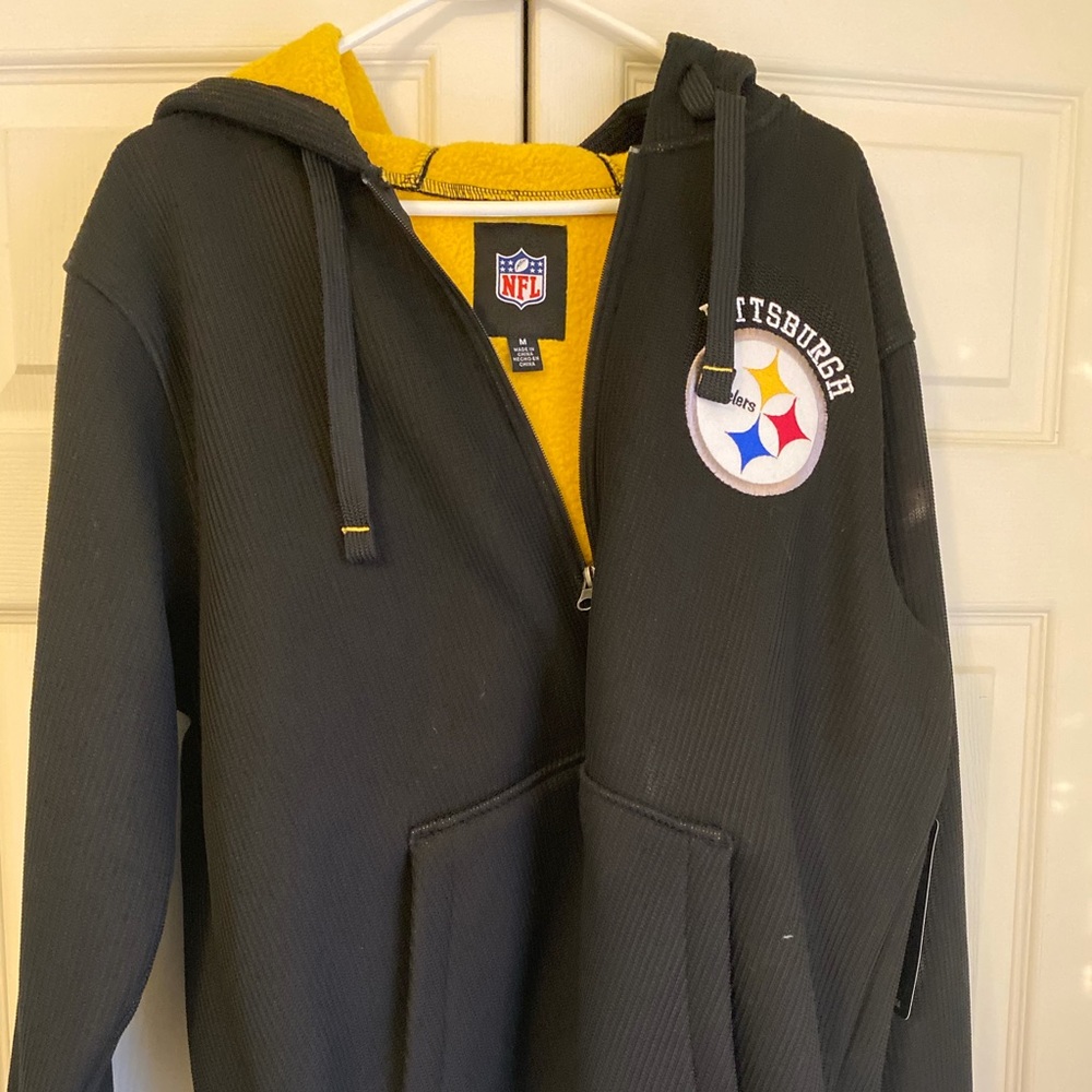 Steelers Hoodie Jacket NEW WITH TAGS Men’s Medium